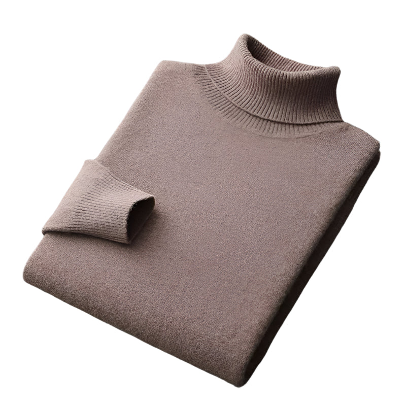 1939 RUTHERFORD Merino Wool Turtleneck Sweater