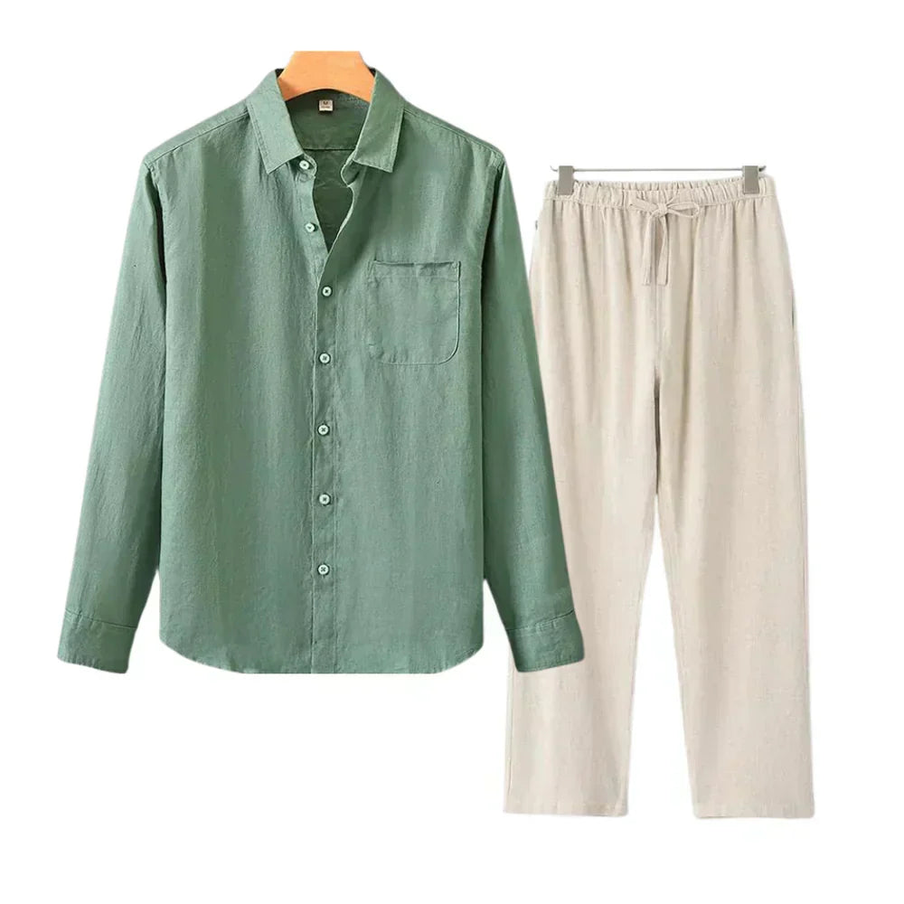 TheighT Linen Combo (Longsleeve)