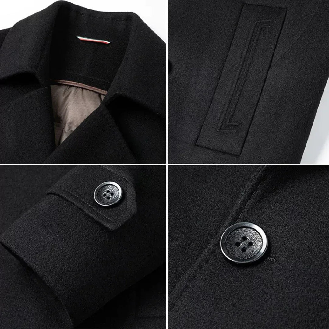 Wingfield Cavalier Wool Coat