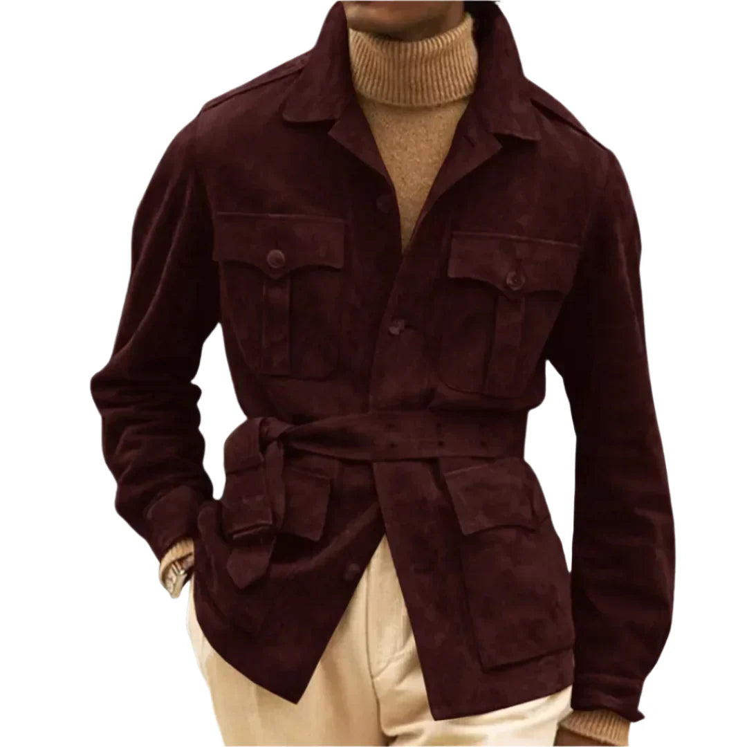 The Alderman Suede Field Jacket