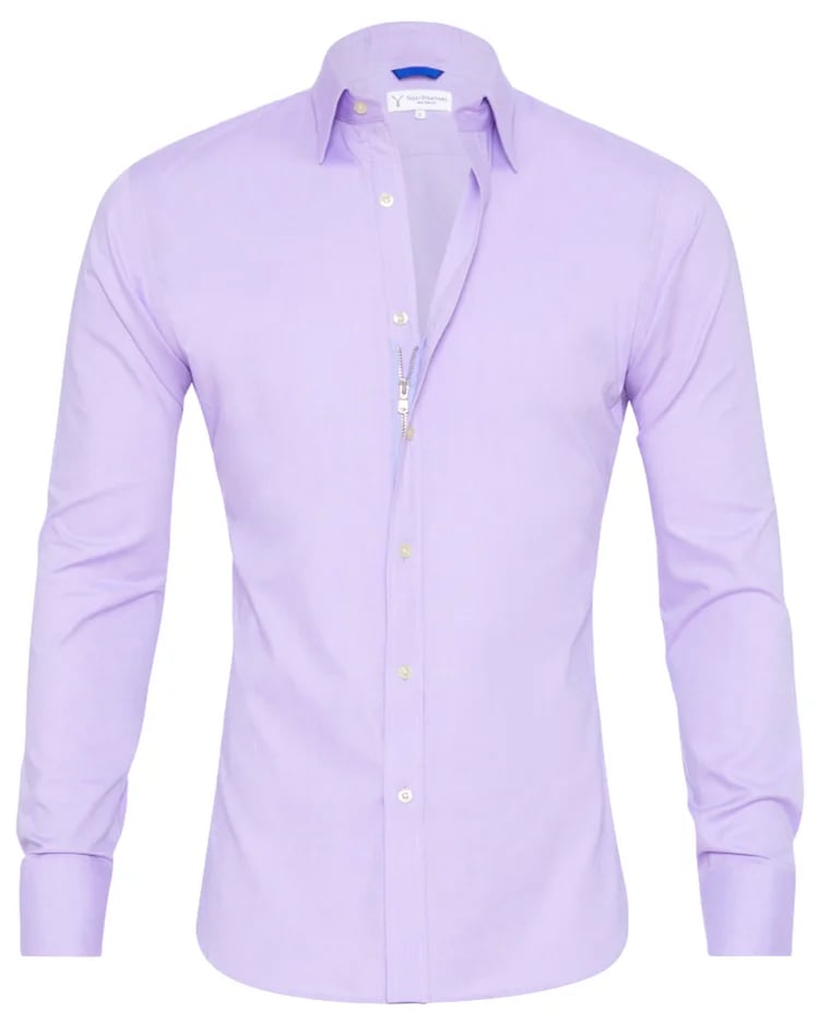 Oxford Stretch Zip Shirt