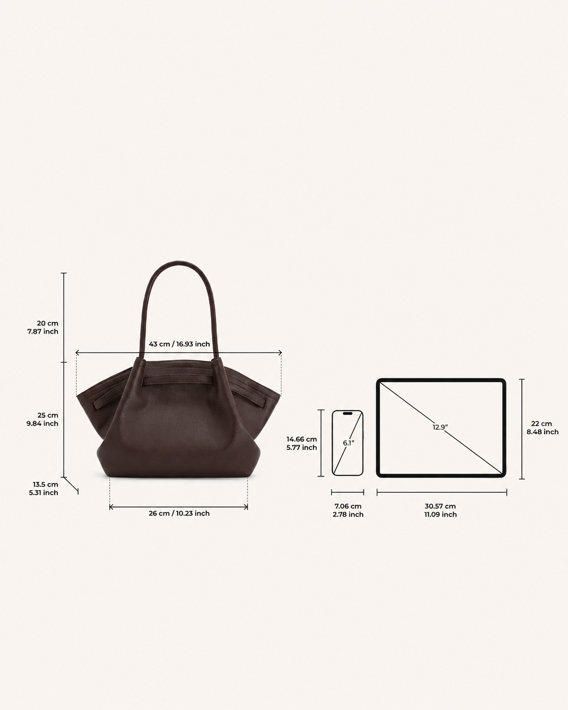 Amélie Medium Tote Bag