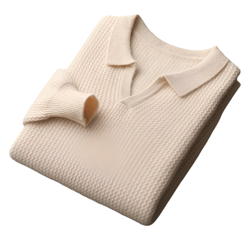 Grosvenor Merino Wool Collar Sweater