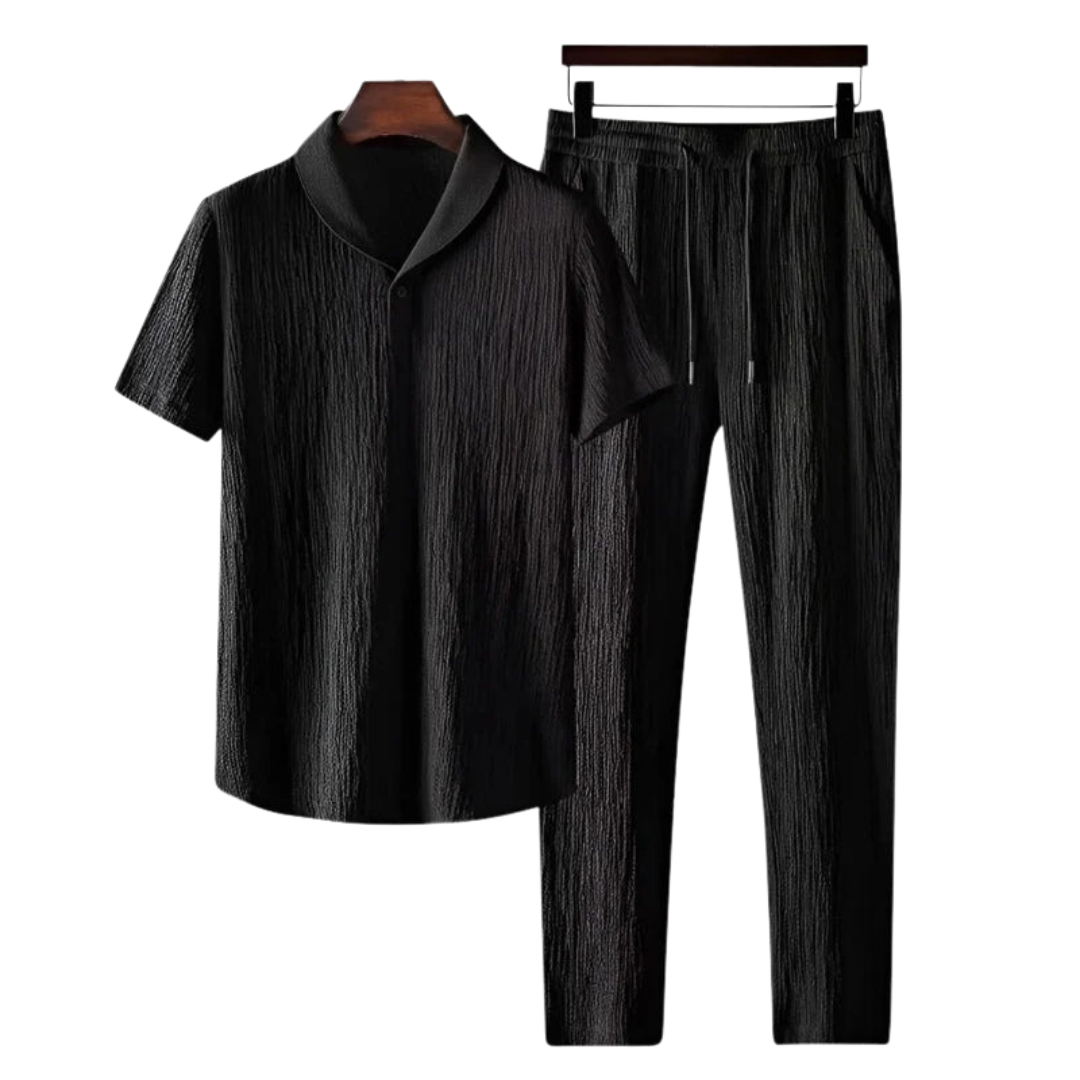 TheighT Cotton Polo & Pantalon Set