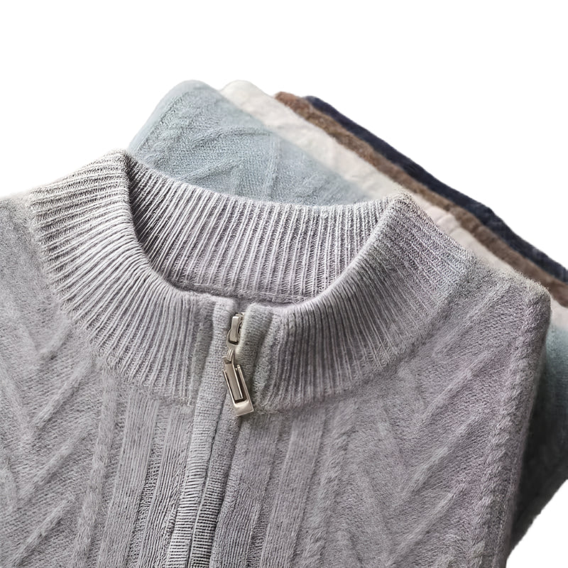 100% TheighT Cashmere Pattern Vest