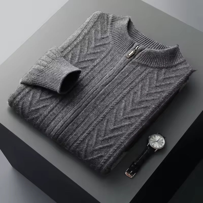 100% TheighT Cashmere Pattern Vest