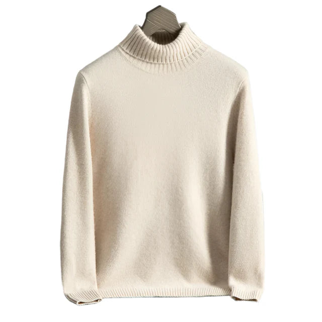 100% TheighT Cashmere Turt Leneck
