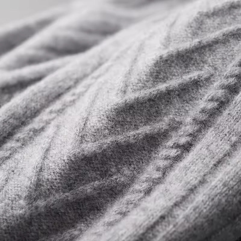 100% TheighT Cashmere Pattern Vest