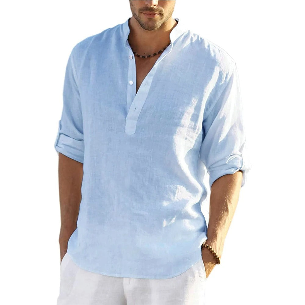 Stripeline Casual Collar Polo Shirts