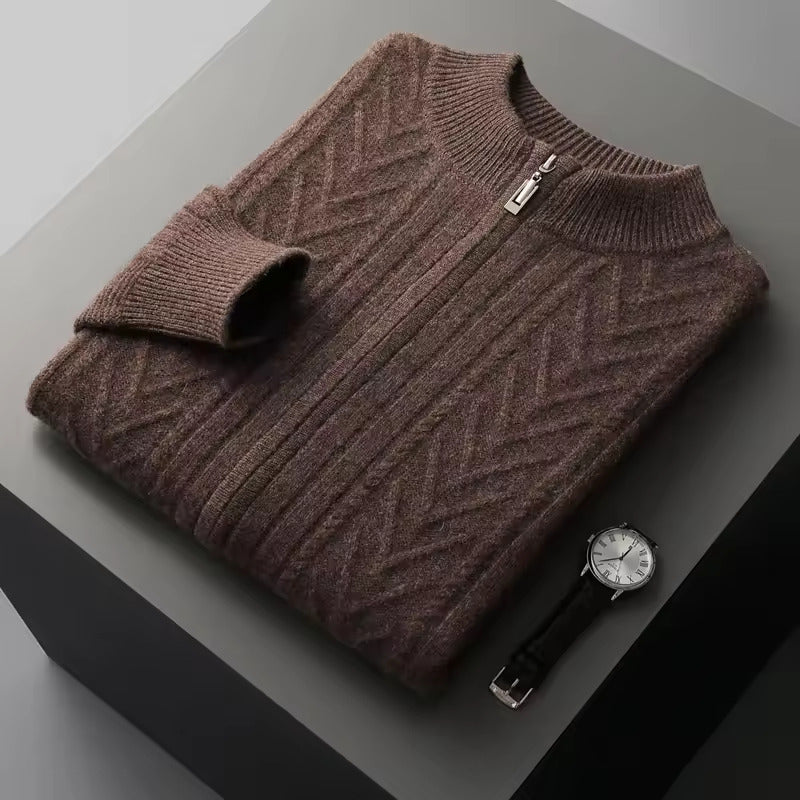 100% TheighT Cashmere Pattern Vest
