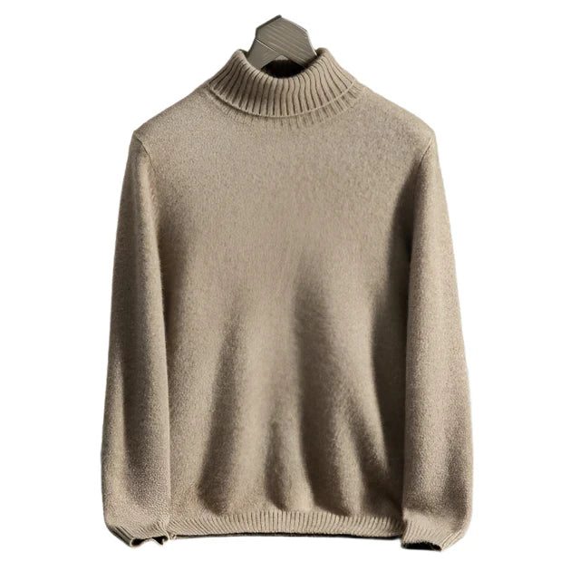 100% TheighT Cashmere Turt Leneck