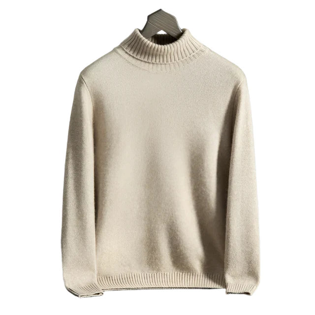 100% TheighT Cashmere Turt Leneck