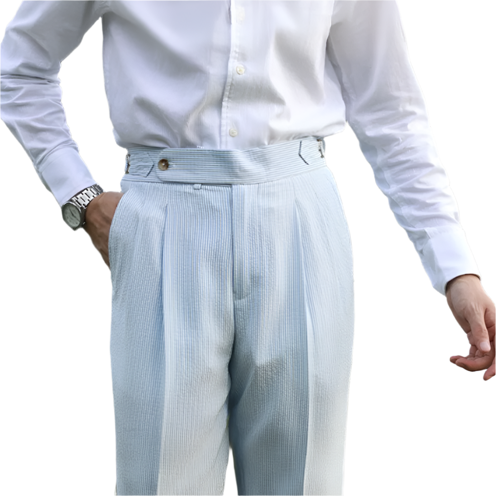 Westcroft Seersucker Gurkha Trouser
