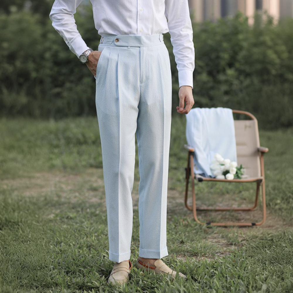 Westcroft Seersucker Gurkha Trouser