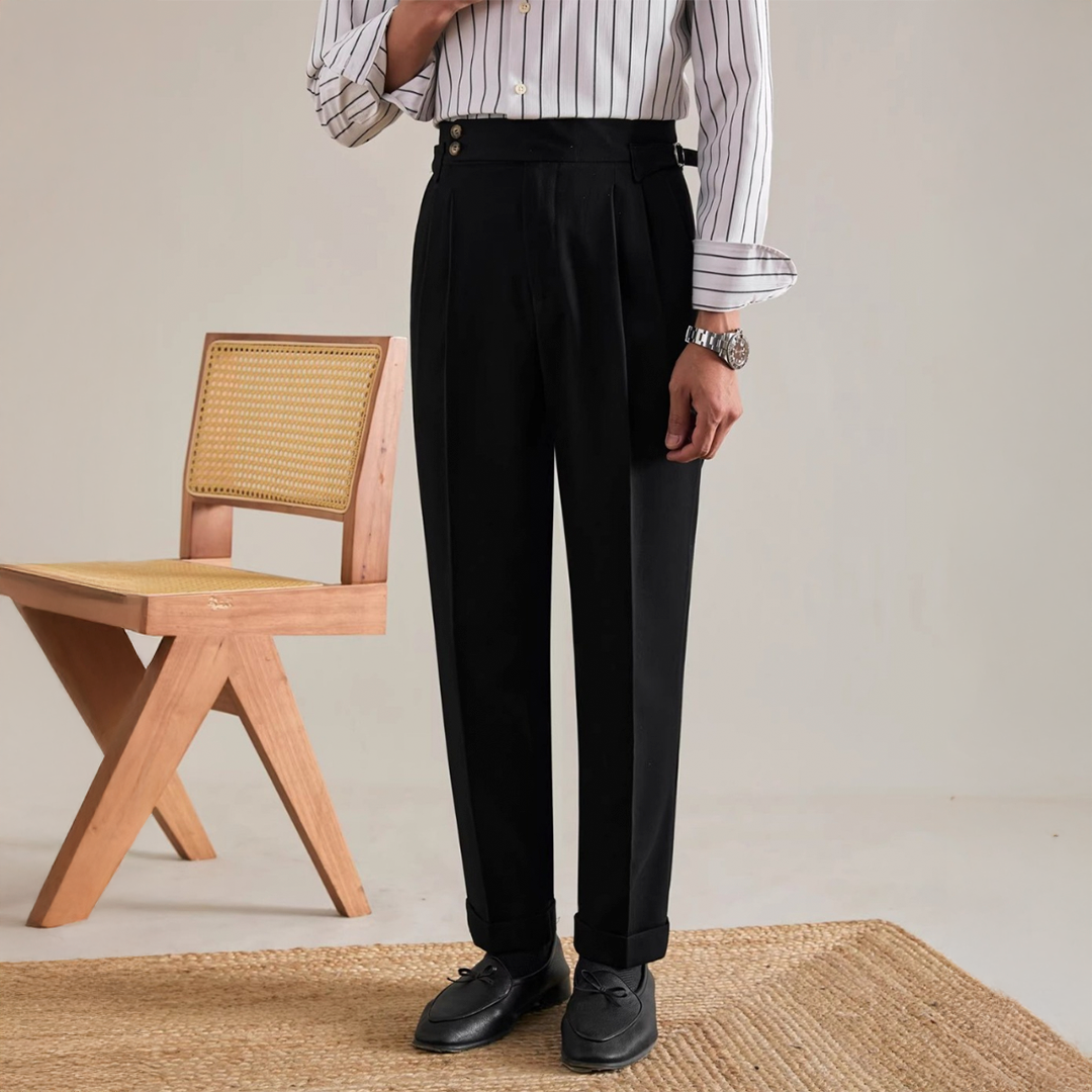 Business Casual Trousers - Straight Fit, Non-Iron