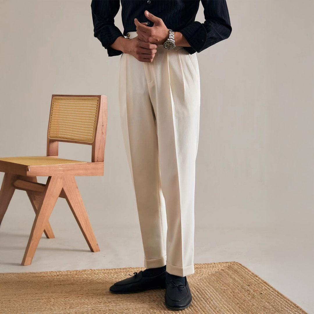 Business Casual Trousers - Straight Fit, Non-Iron