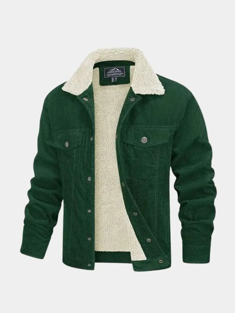 Heritage Corduroy Sherpa Jacket - Verocci Essentials