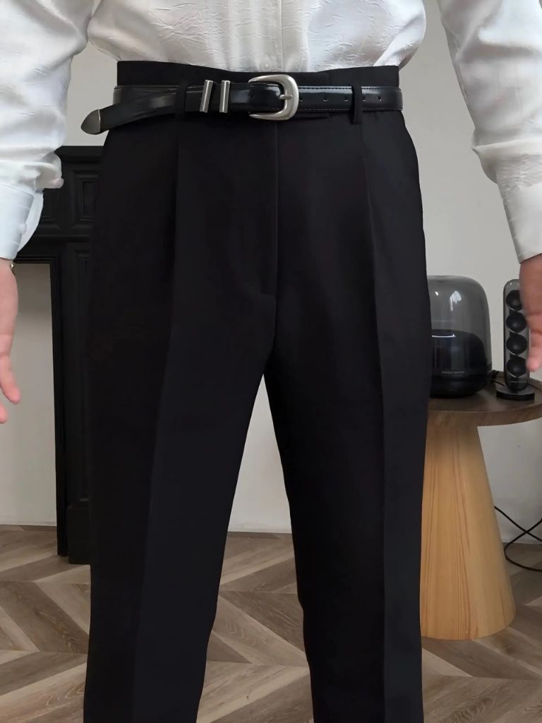 Hollywood Classic Trousers (Belt Included) - Verocci Essentials