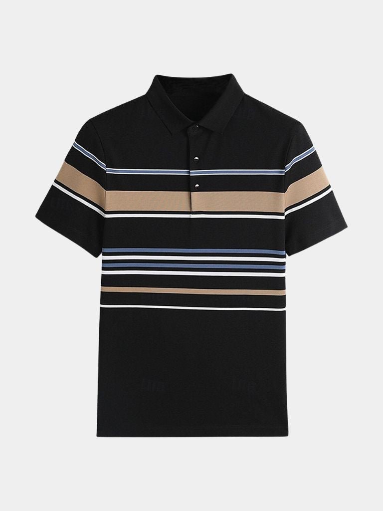 Sunset Stripe Polo – Verocci Essentials