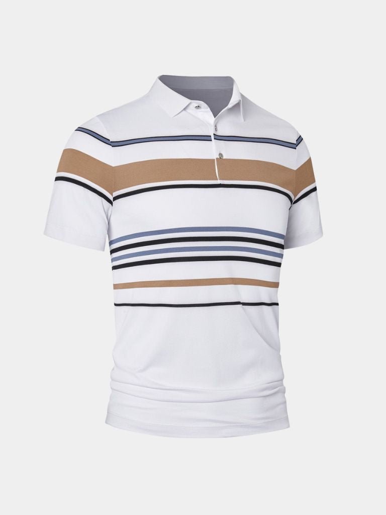 Sunset Stripe Polo – Verocci Essentials