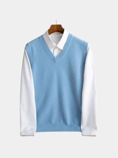 100% Merino Wool Sweater Vest - Verocci Essentials