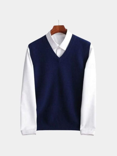 100% Merino Wool Sweater Vest - Verocci Essentials