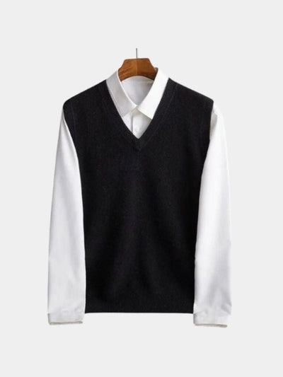 100% Merino Wool Sweater Vest - Verocci Essentials