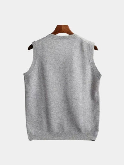 100% Merino Wool Sweater Vest - Verocci Essentials