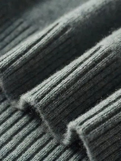 100% Merino Wool Turtleneck Sweater - Verocci Essentials