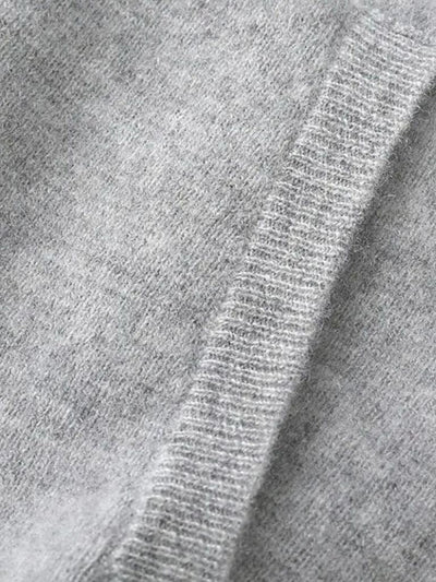 100% Merino Wool Zip Solid Color Sweater - Verocci Essentials