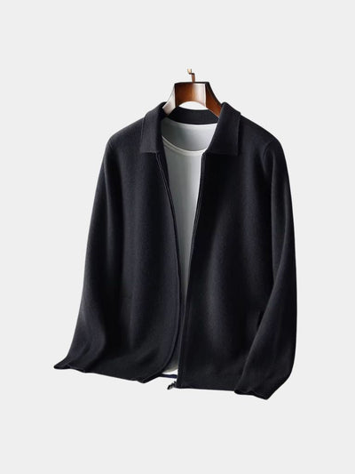 Cashmere Heritage Knit Jacket - Verocci Essentials