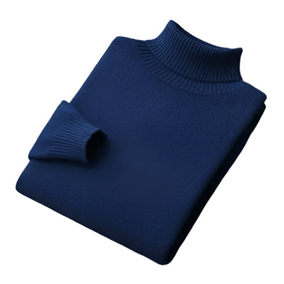 1939 RUTHERFORD Merino Wool Turtleneck Sweater