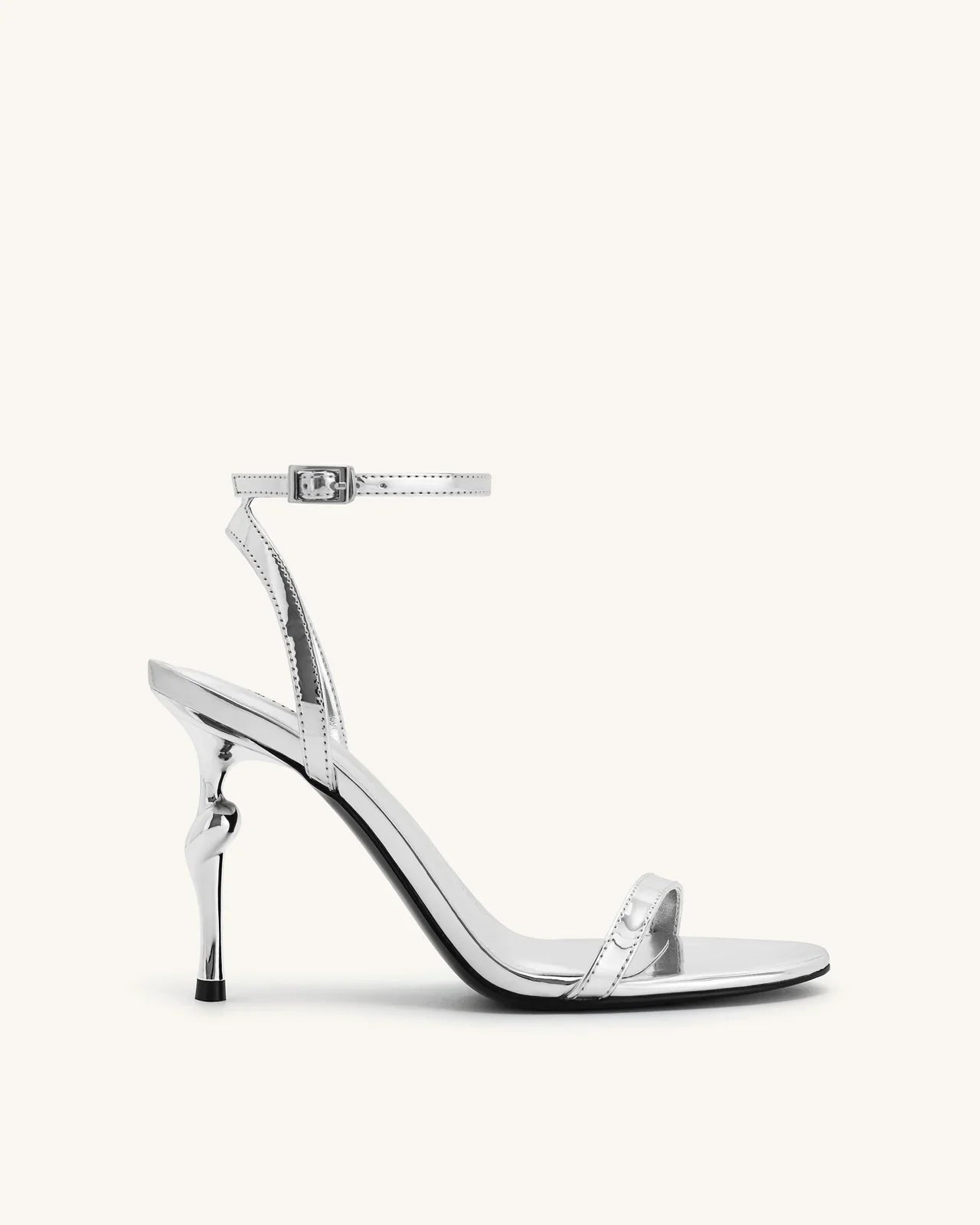 Aurora Sculptural Heel Sandals