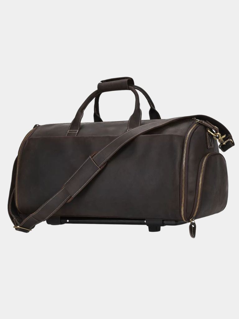 Continental Weekender Leather Travel Bag - Verocci Essentials