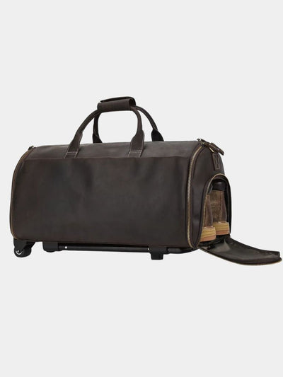 Continental Weekender Leather Travel Bag - Verocci Essentials