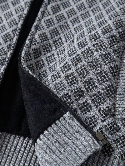 Vintage Jacquard Cardigan - Verocci Essentials