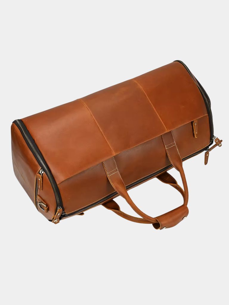 Continental Weekender Leather Travel Bag - Verocci Essentials