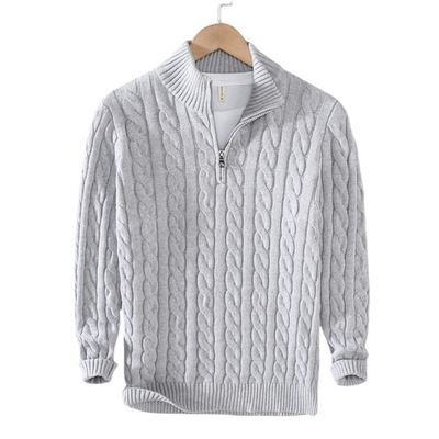 Constance - TheighT Half Zip Sweater