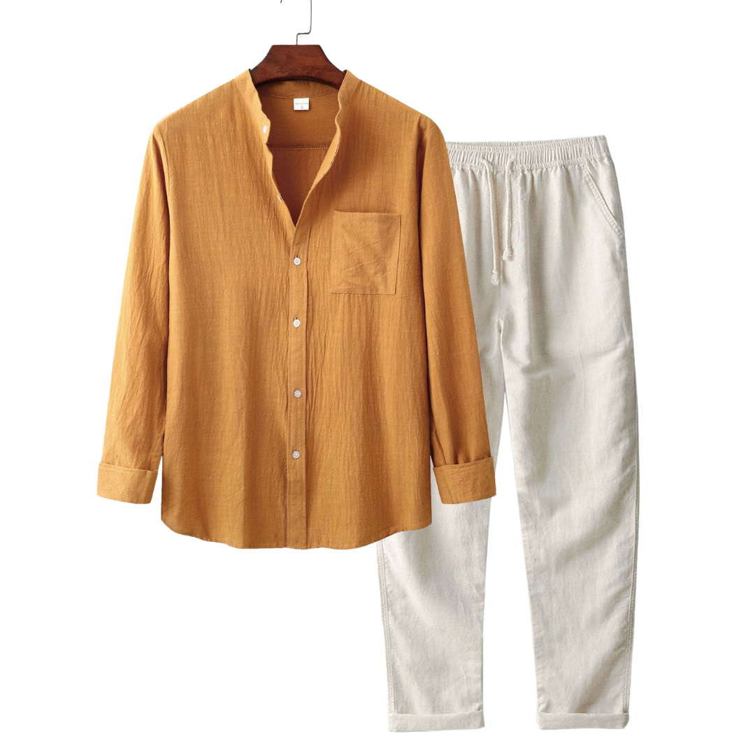 Belize Long - TheighT Sleeved Set