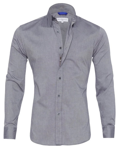 Oxford Stretch Zip Shirt