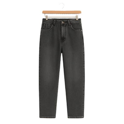 Washed Floral Denim Jeans