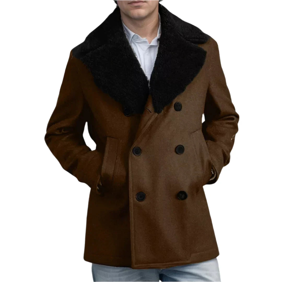 Haverford Alpaca Wool Peacoat