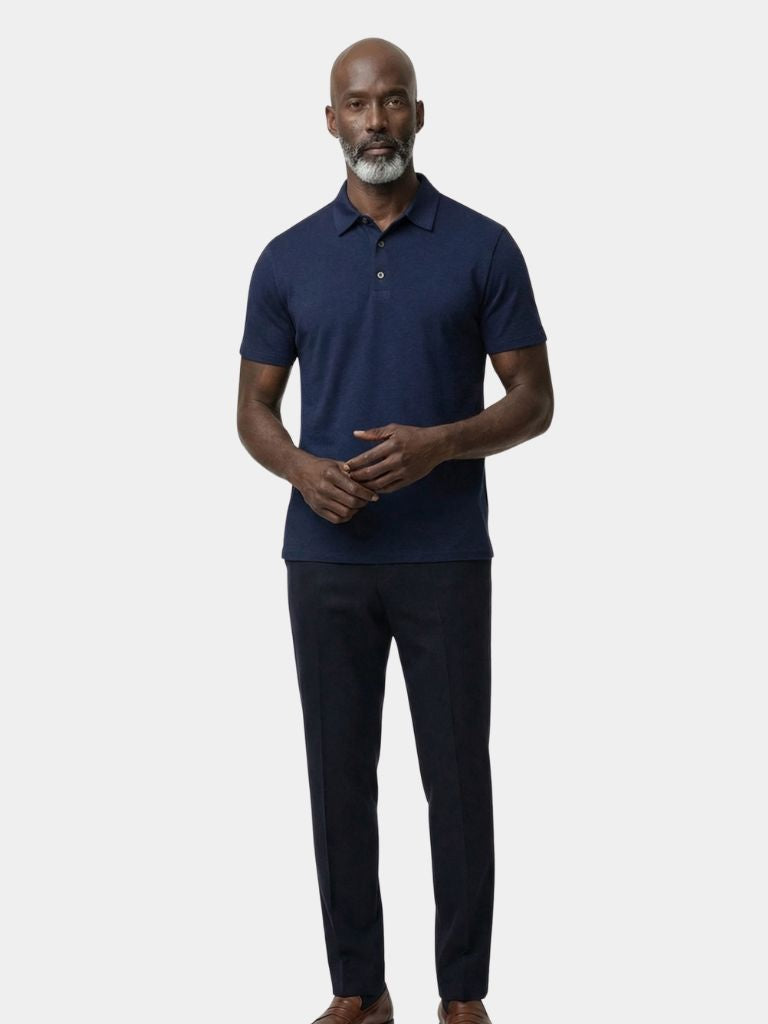 Navy Windsor Polo – Verocci Essentials