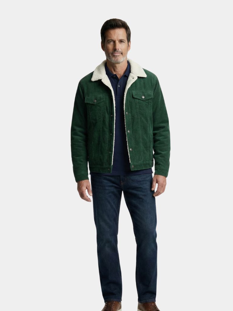 Heritage Corduroy Sherpa Jacket - Verocci Essentials
