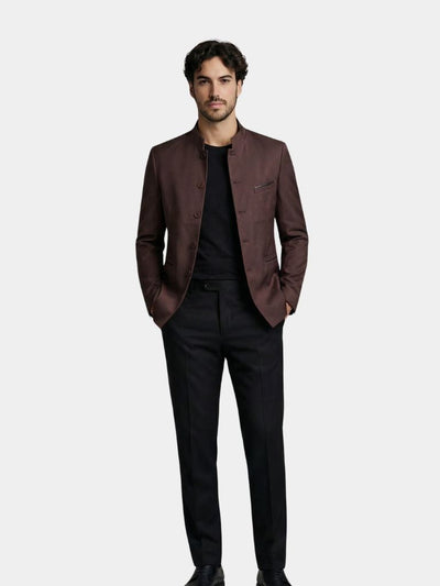 Elegant Collar Jacket - Verocci Essentials
