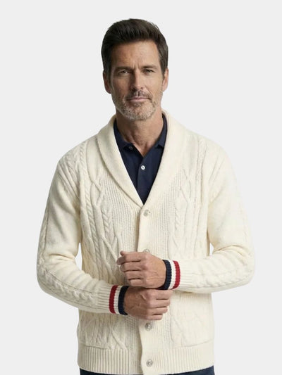 Academy Shawl-Neck Knit - Verocci Essentials