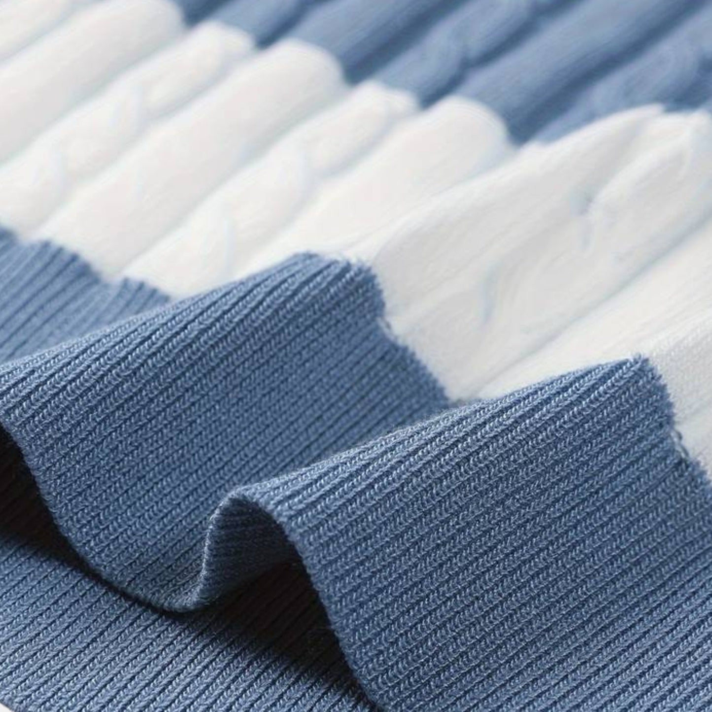 TheighT White Stripe Polo