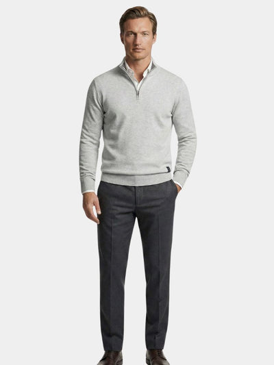 Half Zip Knitwear Pullover Sweater - Verocci Essentials