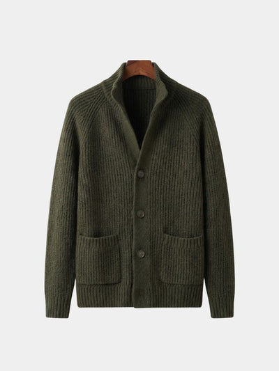 Classic Heritage Botton Knit Jacket - Verocci Essentials