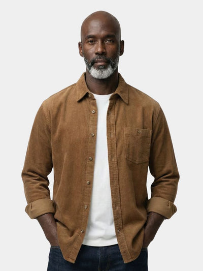 Casual Corduroy Shirt - Verocci Essentials